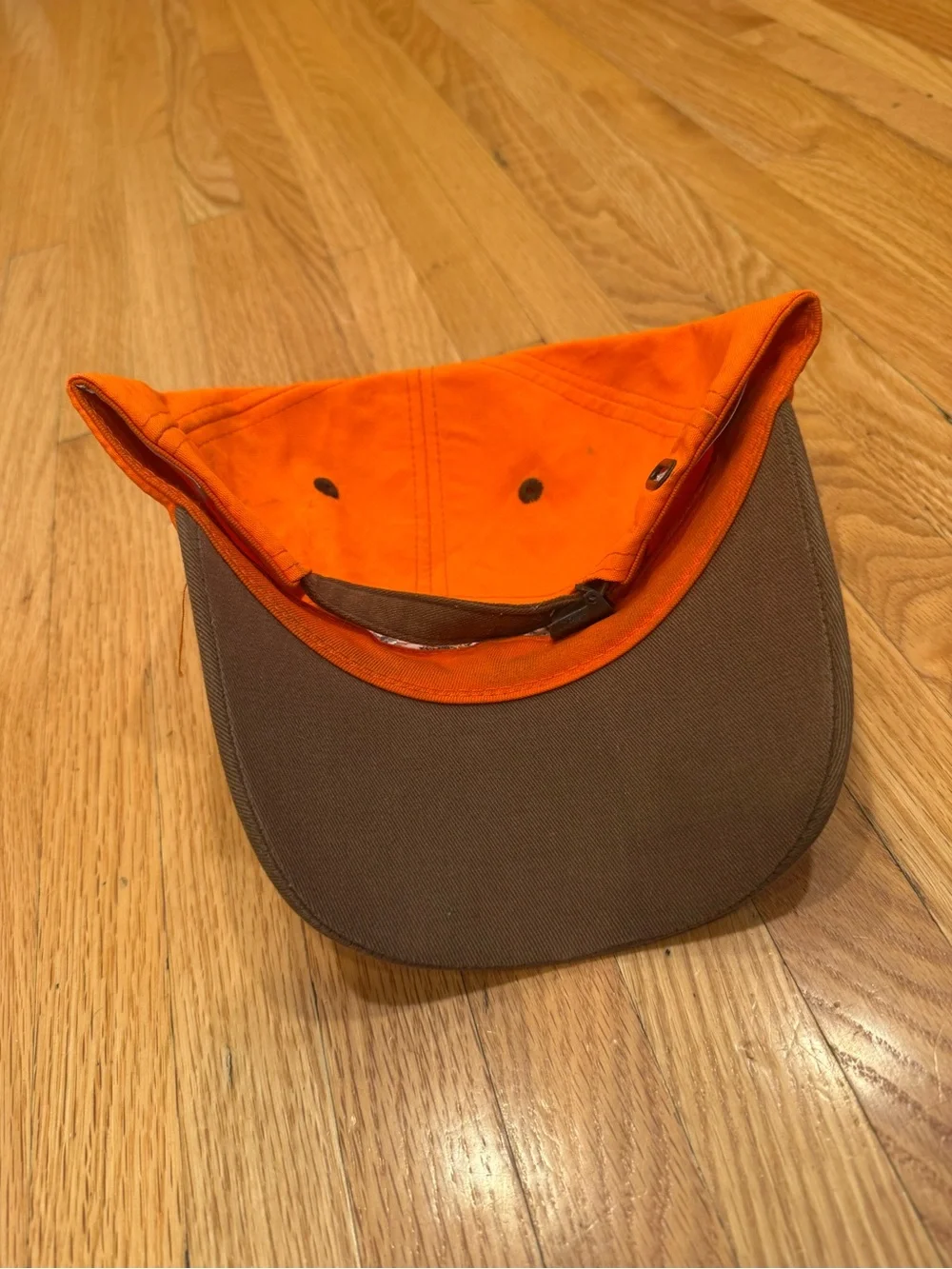 Dacotah Bank Orange & Brown Pheasant Embroidered Hat